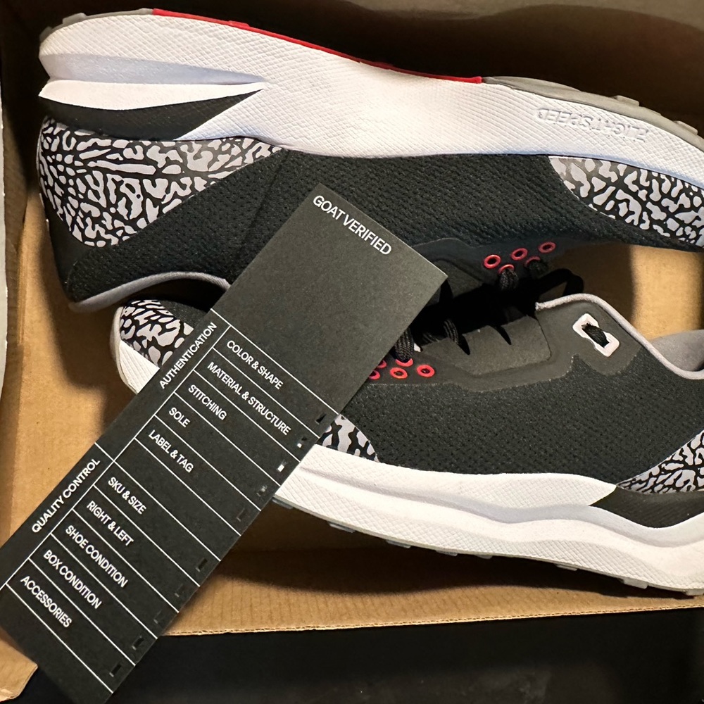 Jordan zoom tenacity black cement